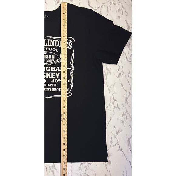 Peaky Blinders Birmingham Whiskey Shirt Black Medium - Picture 5 of 6